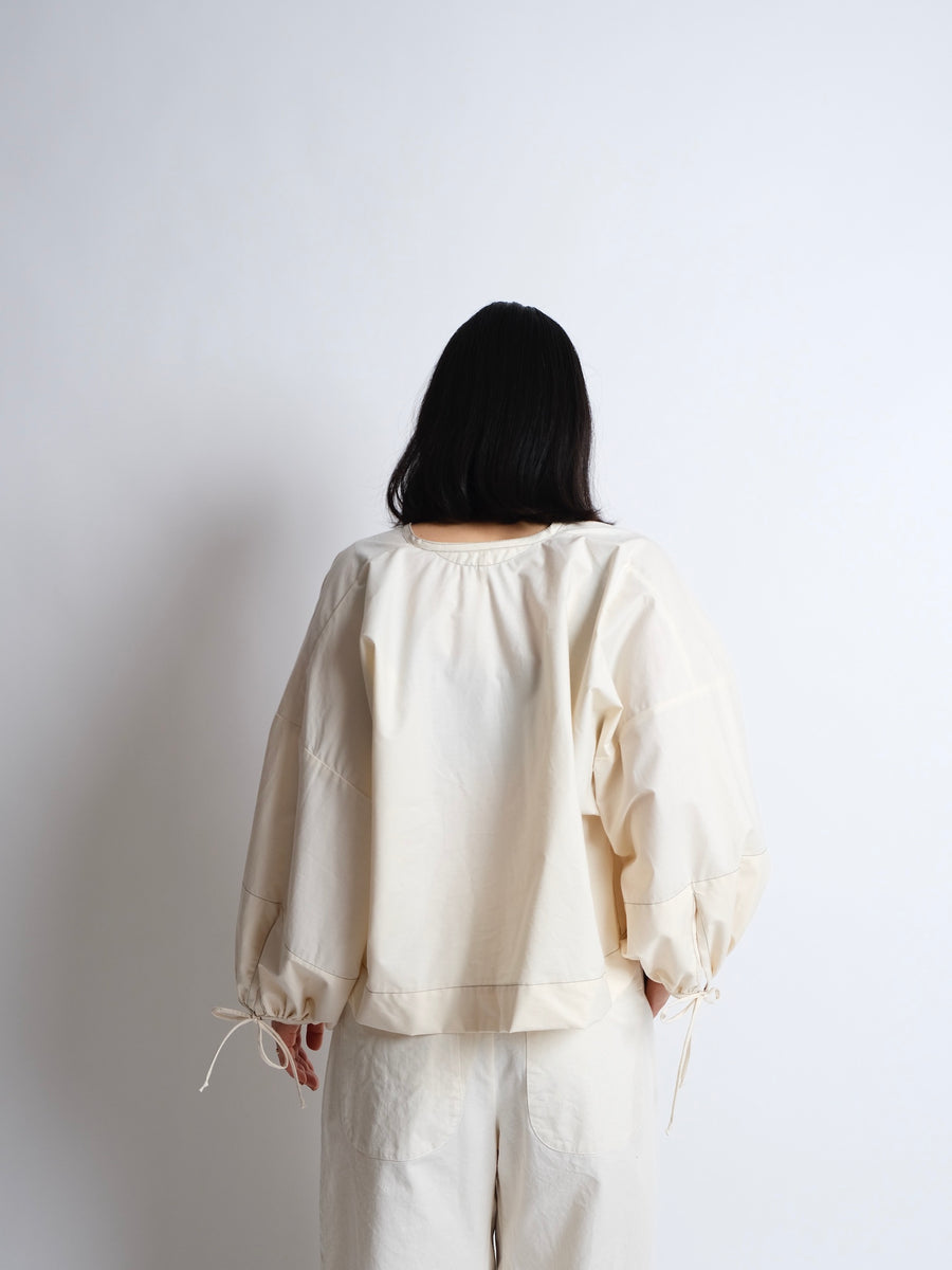 Bow Top -  Natural Cotton