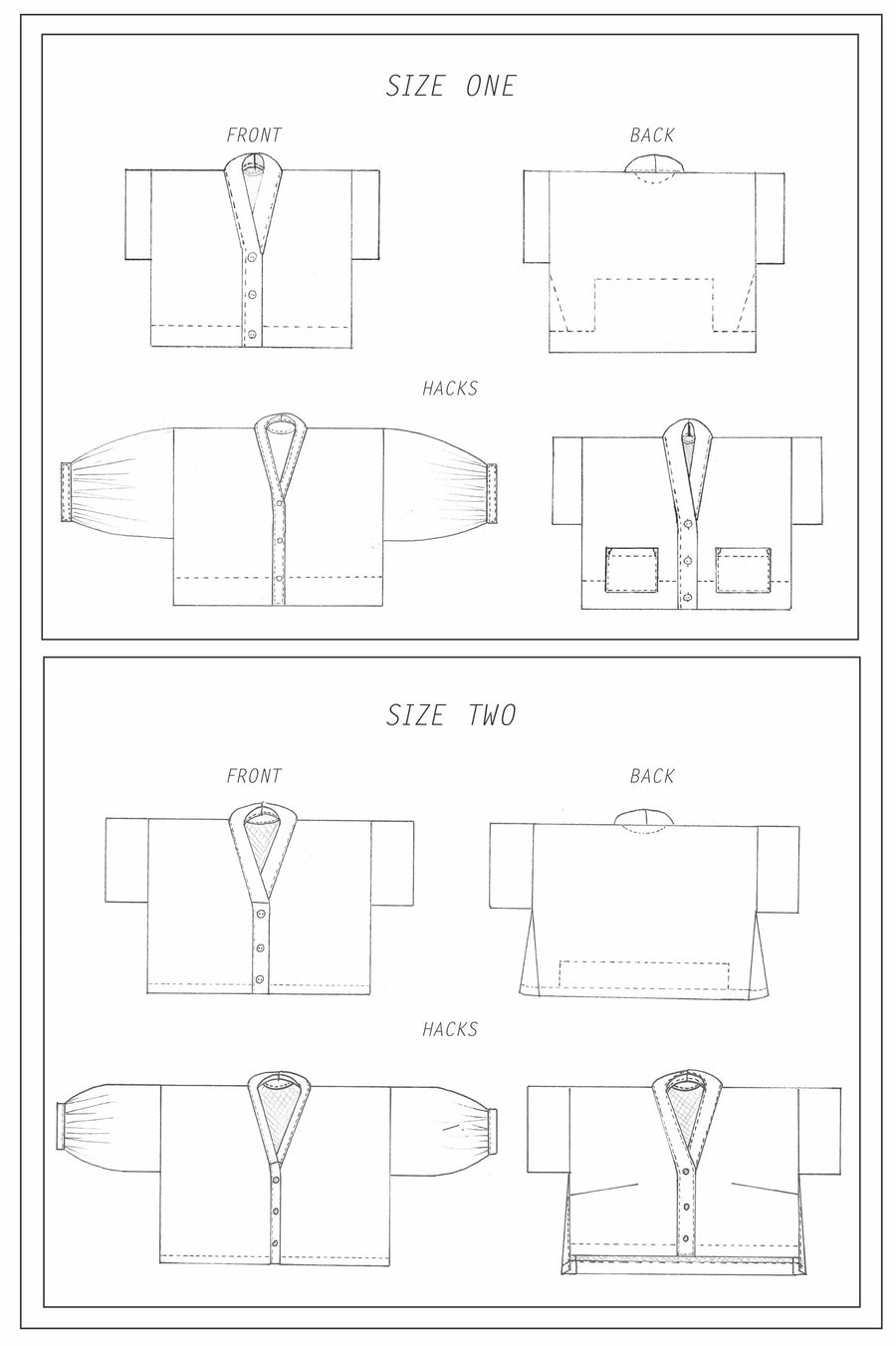 ZW Cropped Shirt - PDF Pattern