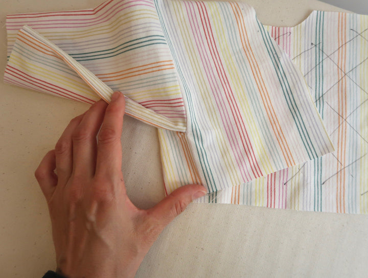 Finishing the Underarm Neatly