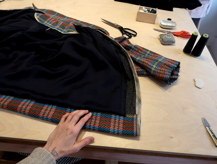 Bagging out hems - ZW Bell Jacket
