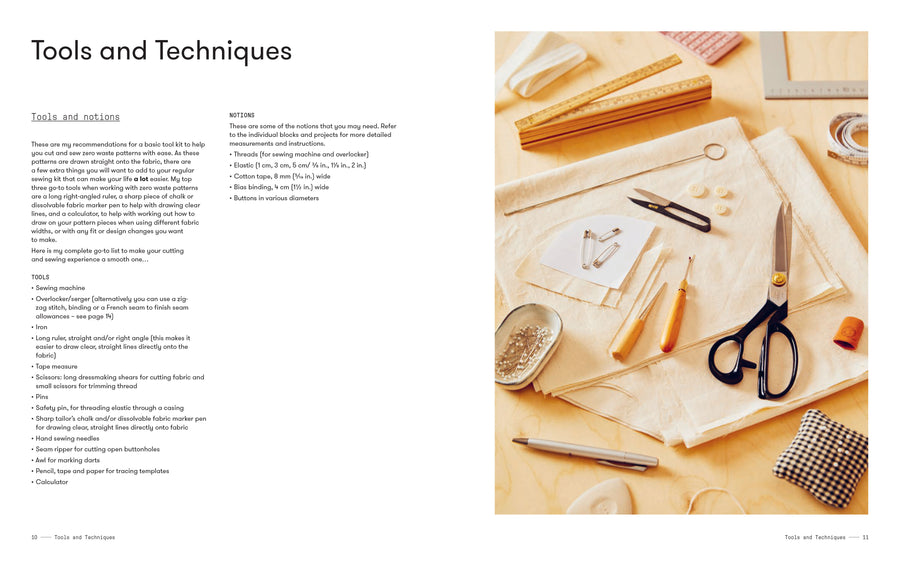 ZERO WASTE PATTERNS BOOK Birgitta Helmersson