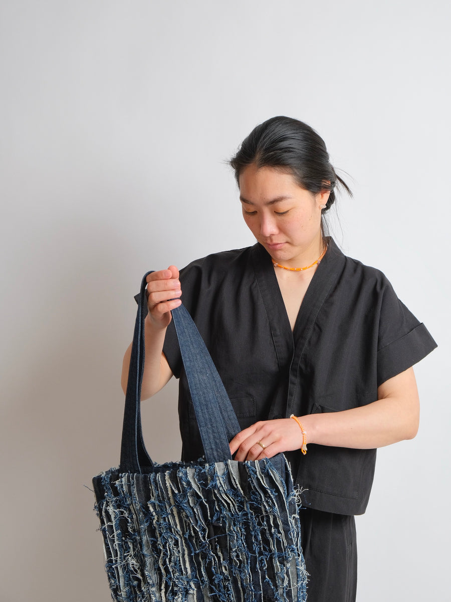 Tote Bag - HELGROSE x BIRGITTA HELMERSSON - Denim