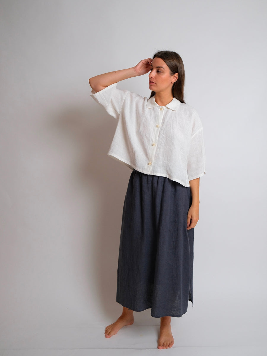 ZW Shirt -  White Linen