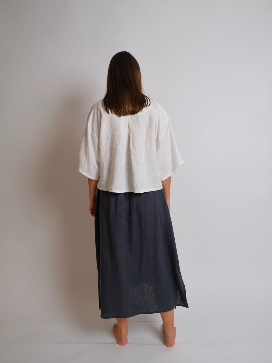 ZW Shirt -  White Linen