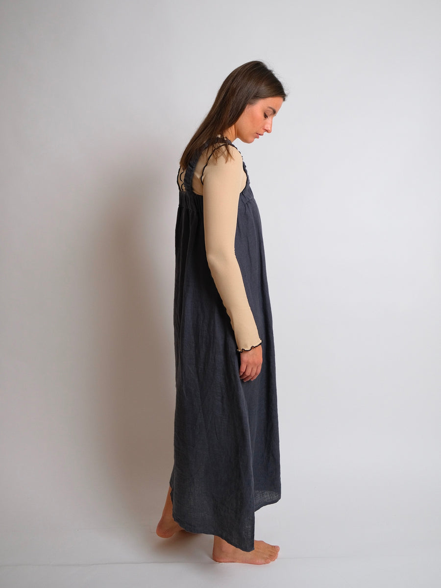 ZW Triangle Dress - Grey Linen