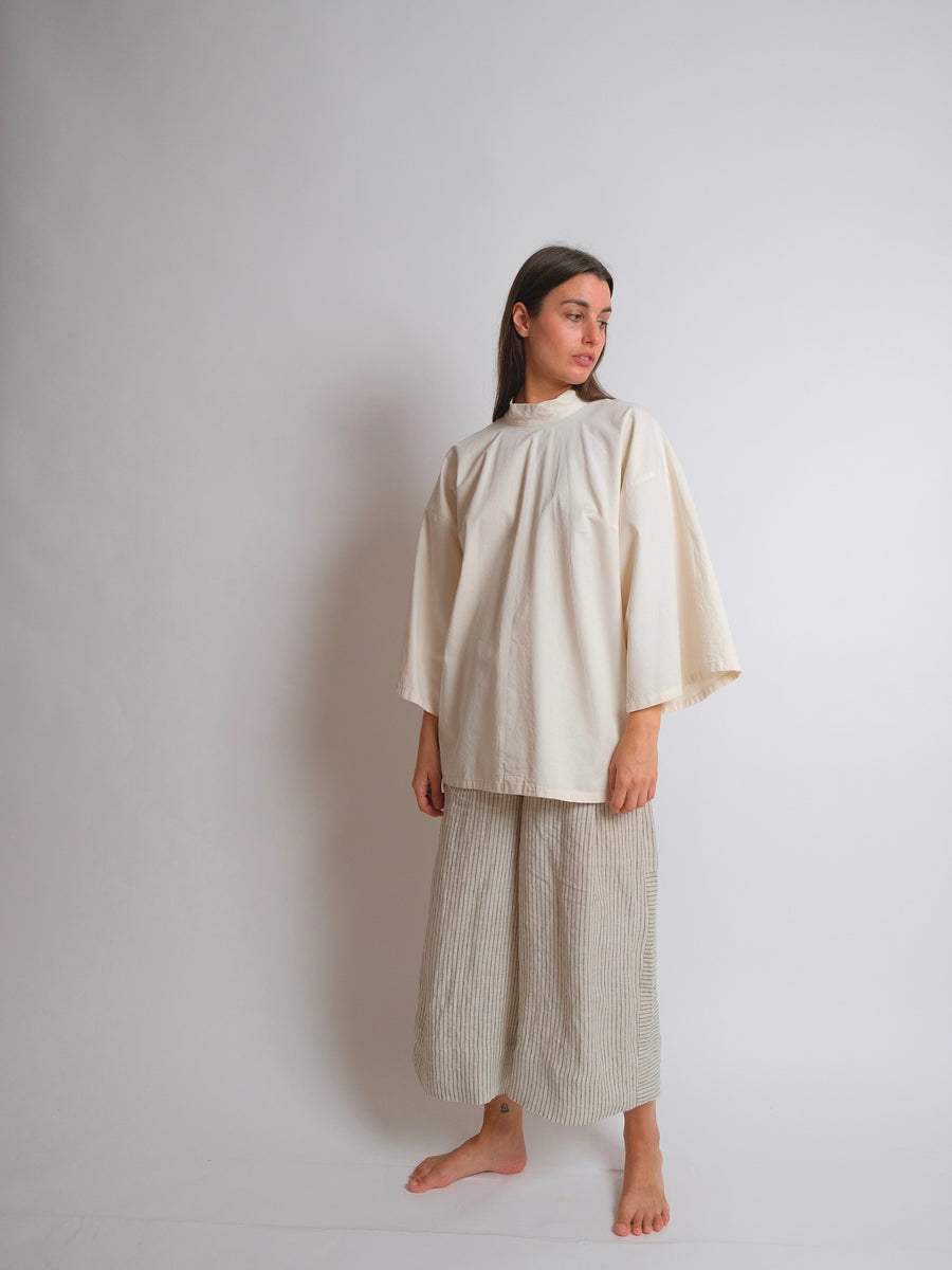 ZW Tie Top Long - Natural Cotton