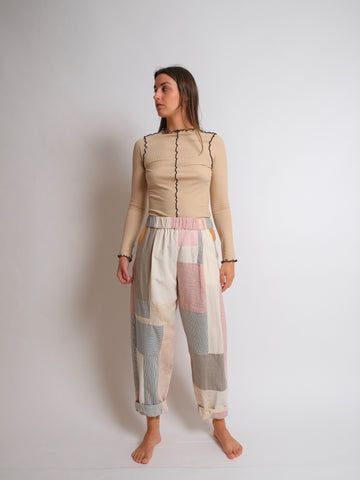 Patch Comfort Pant #2 - HELGROSE x BIRGITTA HELMERSSON