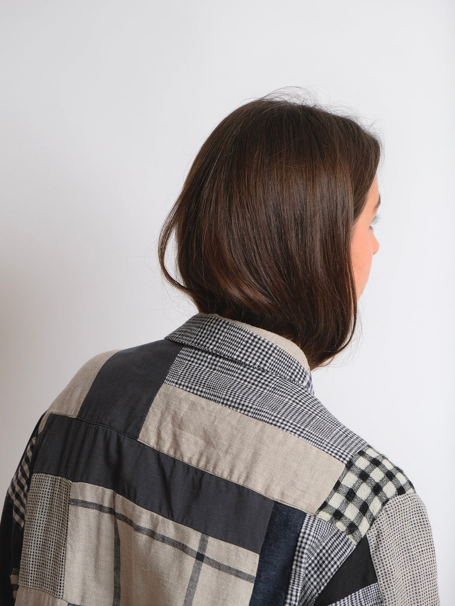 Patch Station Shirt #2 - HELGROSE x BIRGITTA HELMERSSON