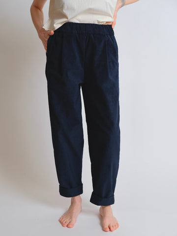 HELGROSE - COMFORT PANT - NAVY