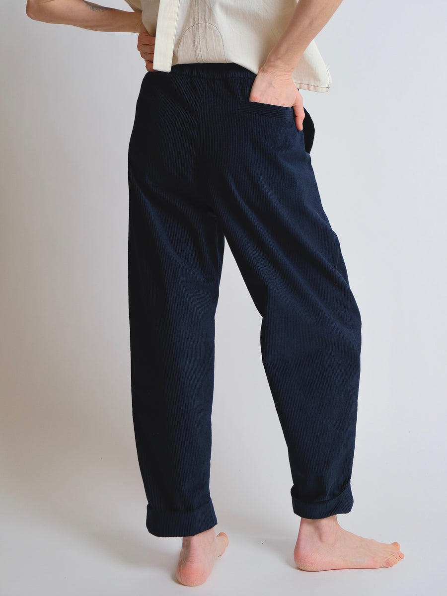 HELGROSE - COMFORT PANT - NAVY