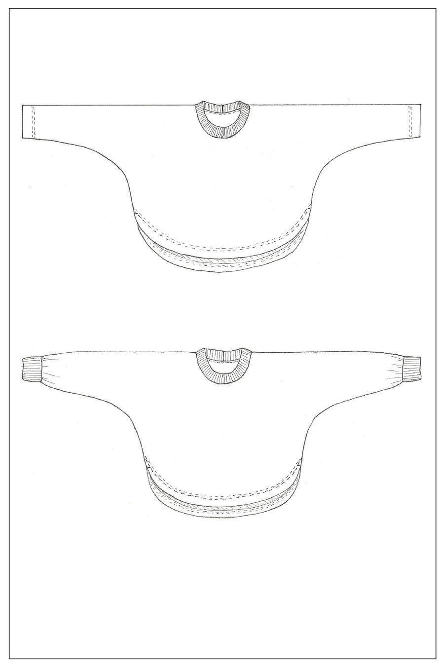 ZW Jumper - Printed or PDF Sewing Pattern