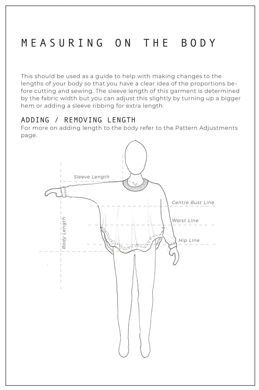 ZW Jumper - Printed or PDF Sewing Pattern