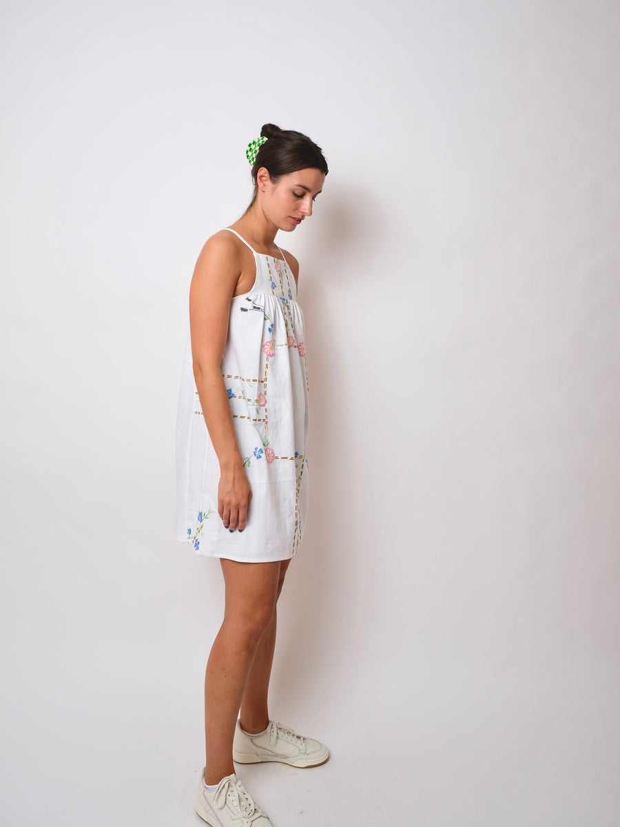 ZW Tier Dress - Vintage Embroidered