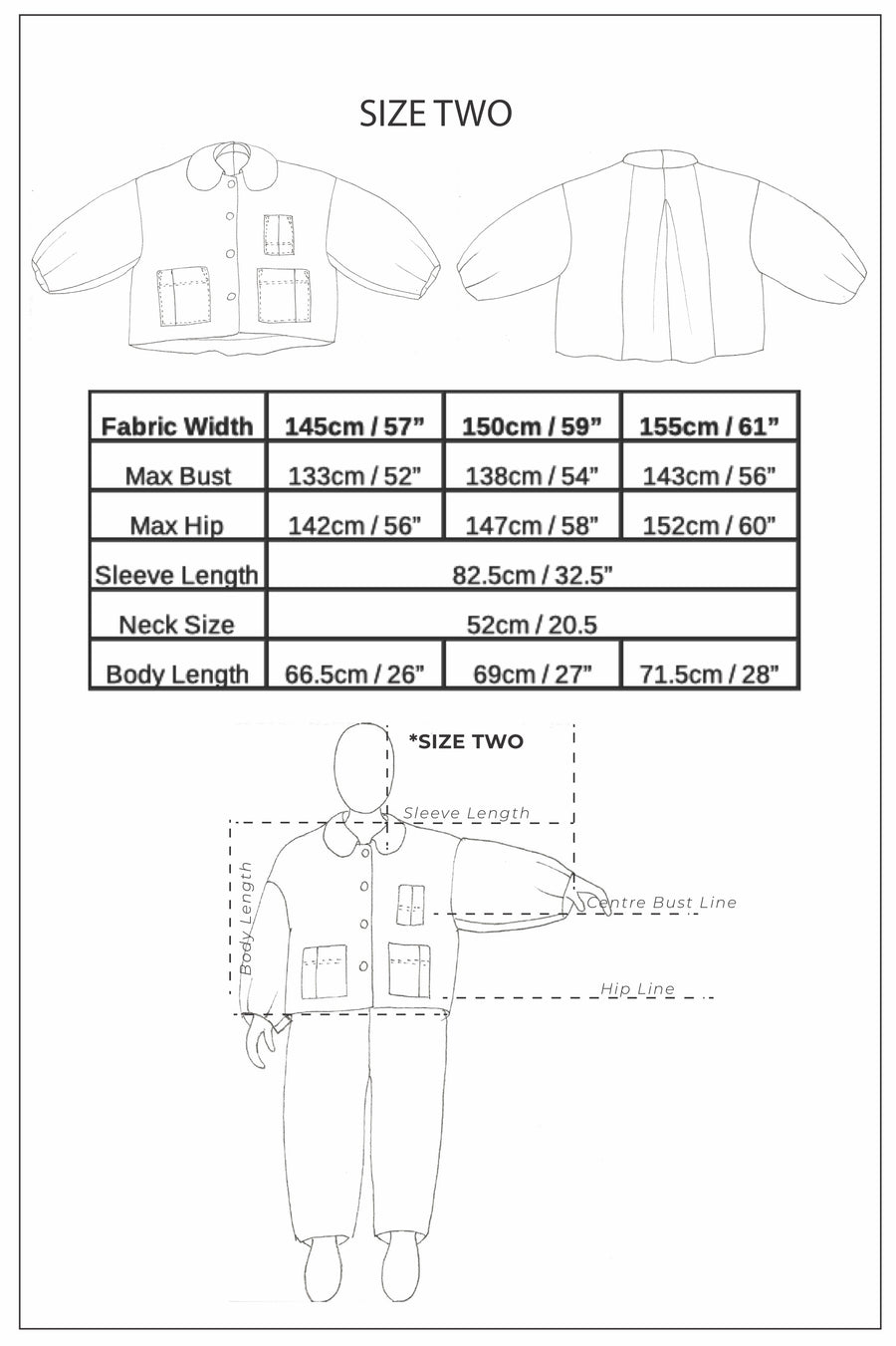 ZW Bell Jacket - PDF Pattern