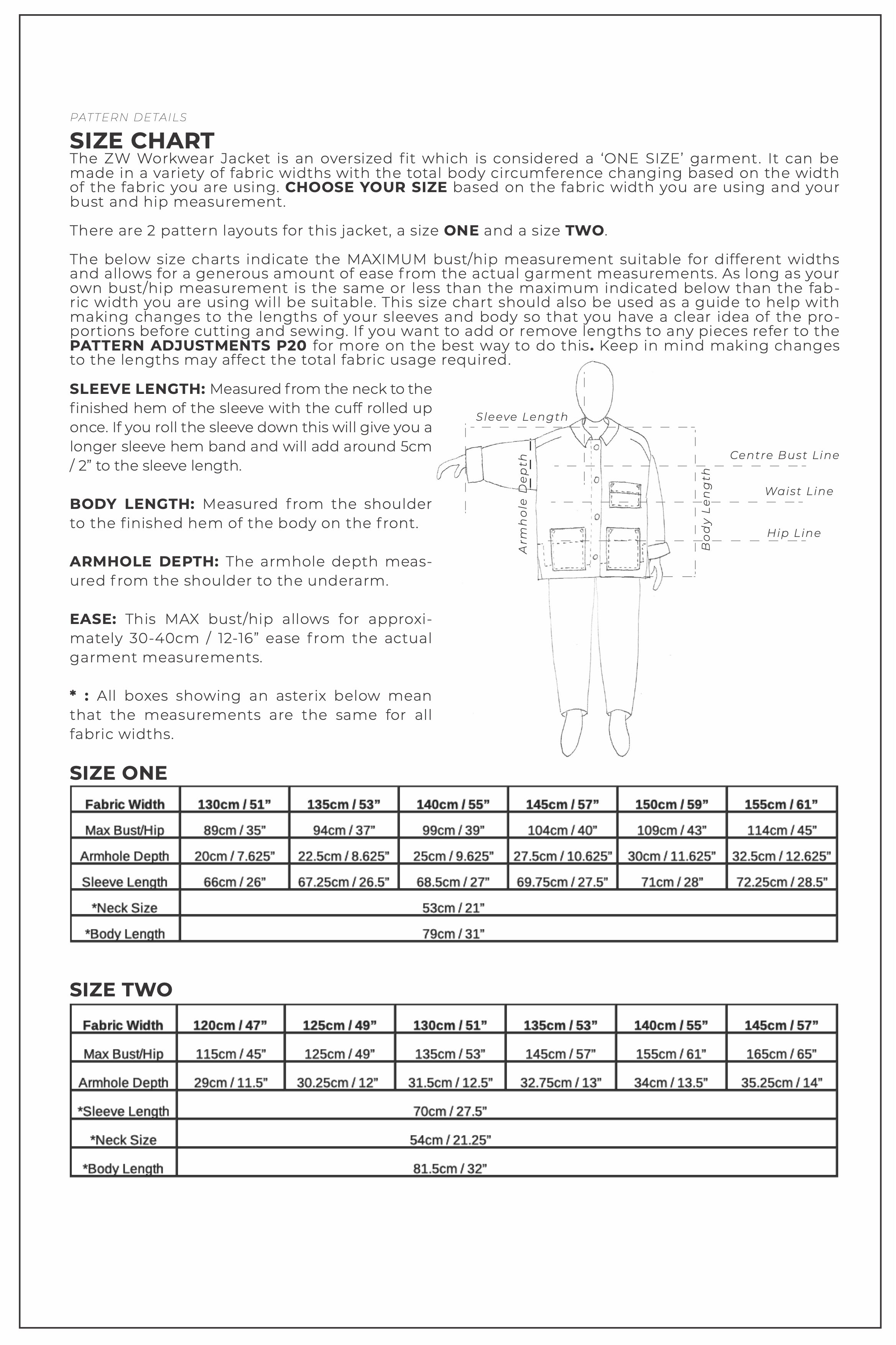 ZW Workwear Jacket - PDF Pattern – Birgitta Helmersson